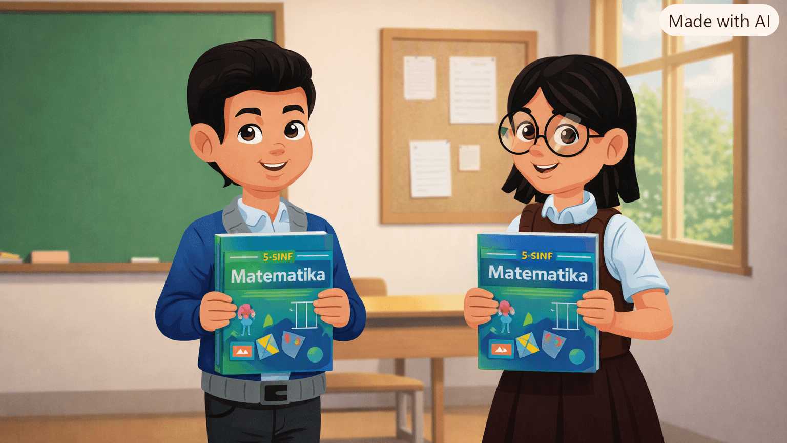 5-sinf matematika. 1-qism. Yordamchi darslik.