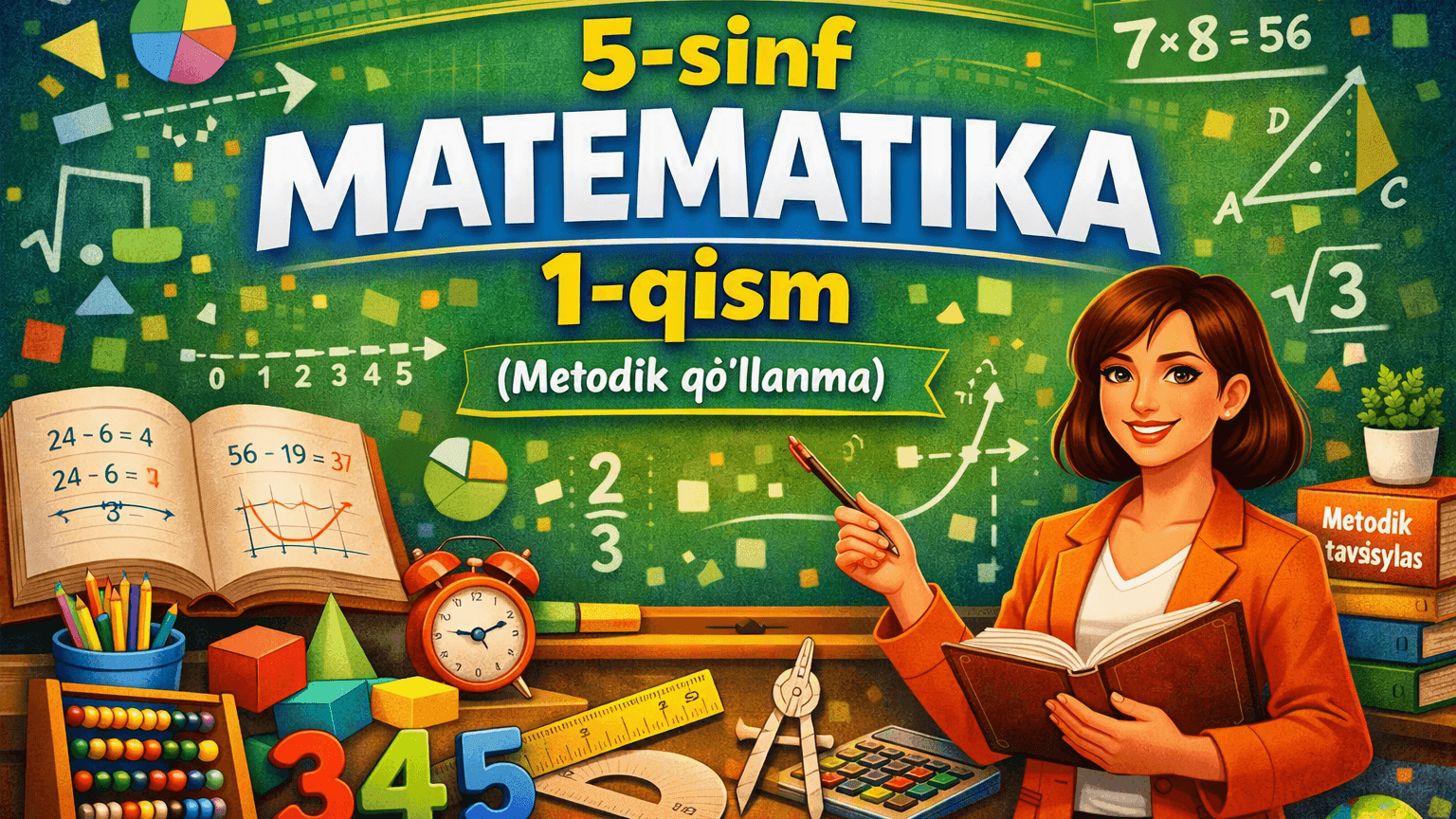 5-sinf Matematika 1-qism (Metodik qollanma)